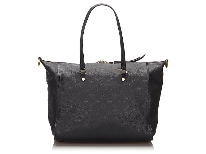 Louis Vuitton Blue Monogram Empreinte Lumineuse GM Blu navy - vista 3