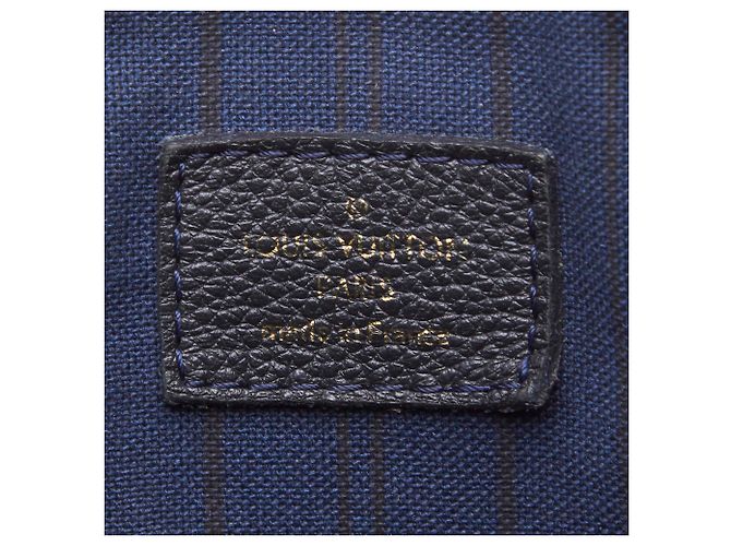 Louis Vuitton Blue Monogram Empreinte Lumineuse GM Blu navy - vista 6