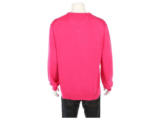 Pull Paul Smith Rose Coton Acrylique L - vue 2
