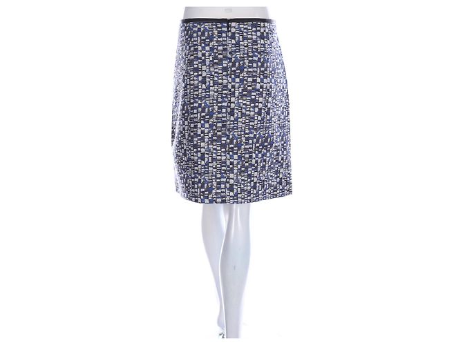 Gonna Hugo Boss in cotone e viscosa multicolore - vista 2
