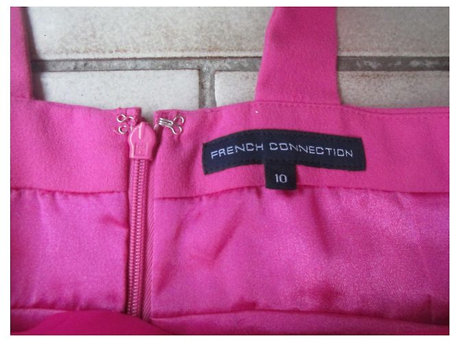 French Connection Kleid Rosa Polyester Größe 10 Pink - Ansicht 7