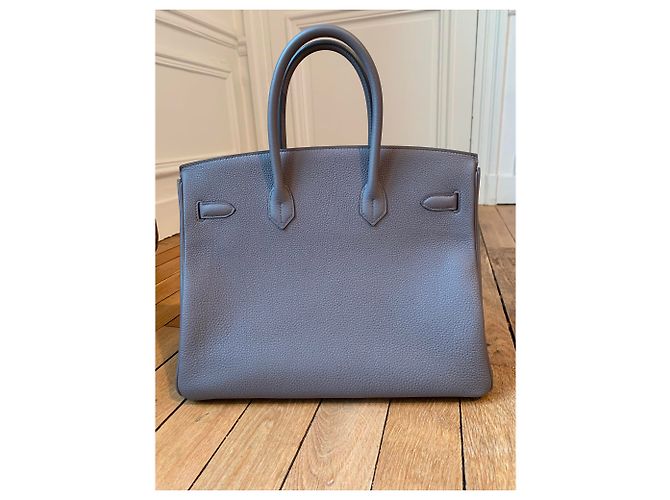 Hermès HERMES BIRKIN 35 Grau - Ansicht 2