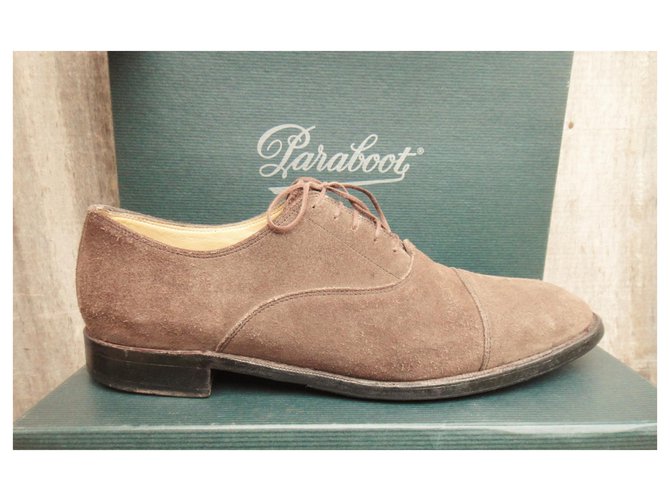 Oxford Paraboot modello Oscar p 44 Marrone chiaro - vista 3