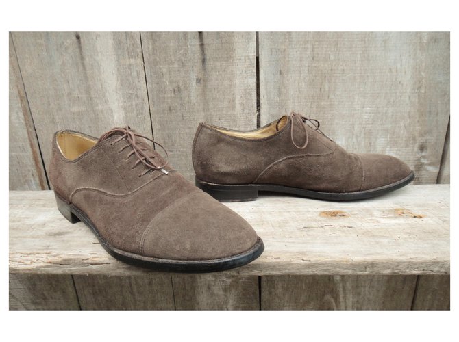 Oxford Paraboot modello Oscar p 44 Marrone chiaro - vista 4