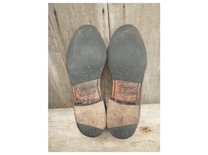 Oxford Paraboot modello Oscar p 44 Marrone chiaro - vista 8