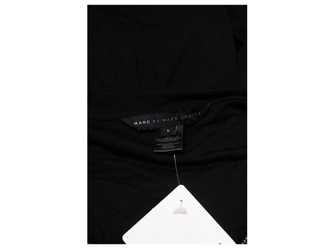 Marc by Marc Jacobs Kapuzenpullover Schwarz Wolle Tencel L - Ansicht 3