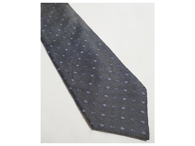 Cravatta in seta blu Kenzo Home - vista 2