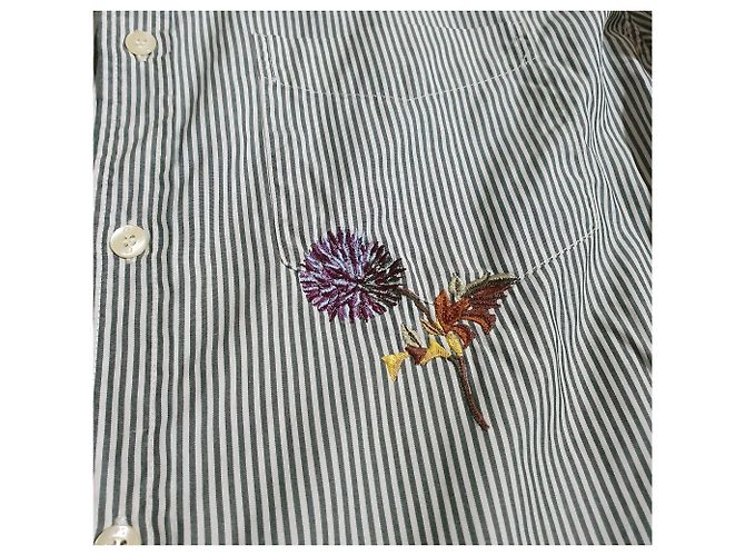 Camicia Paul Smith a righe in cotone con ricami Multicolore - vista 2