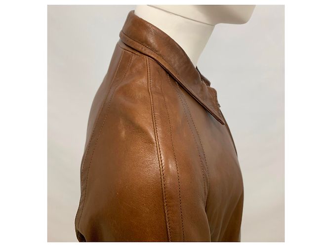 Salvatore Ferragamo Leather bomber jacket - view 10
