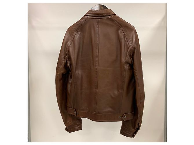 Salvatore Ferragamo Leather bomber jacket - view 2