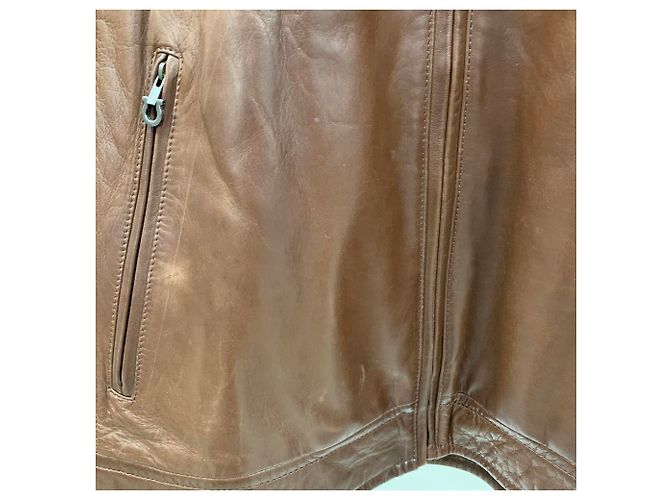 Salvatore Ferragamo Leather bomber jacket - view 7
