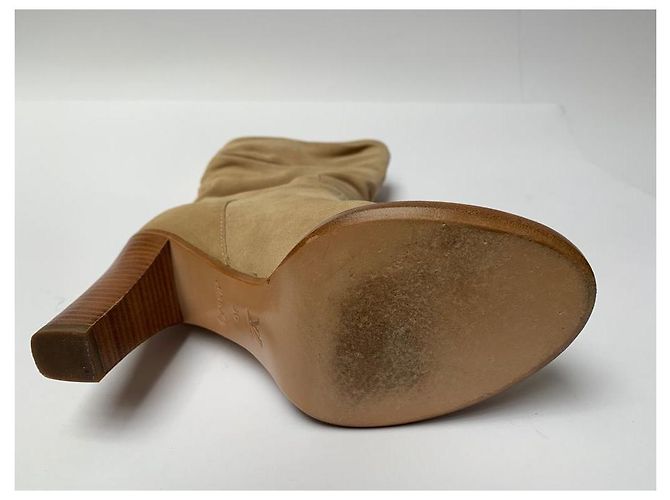 Botas Louis Vuitton Safari Beige - vista 4