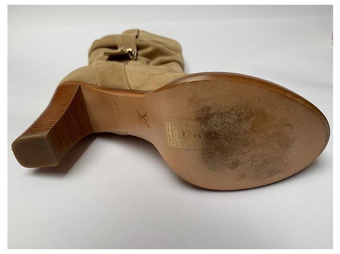 Botas Louis Vuitton Safari Beige - vista 5