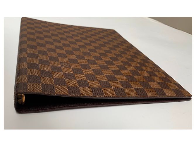 Classeur Louis Vuitton Chocolat - vue 2