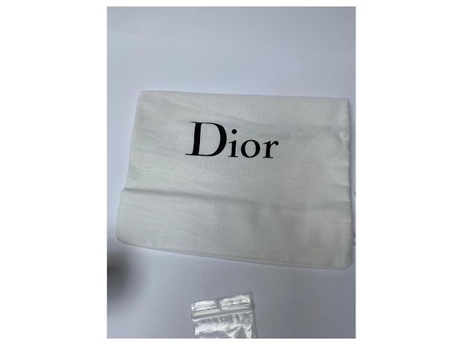 Christian Dior Sabot tacco a stiletto Dior nero e oro D'oro - vista 7