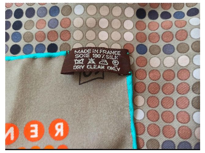 Hermès Treffen Sie sich um 24 Blau Orange Grau - Ansicht 3
