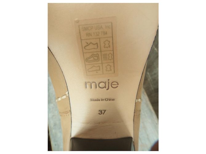 Botas maje p 37 Nueva condición Beige - vista 2