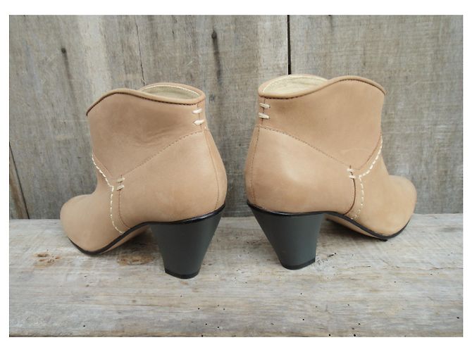 Botas maje p 37 Nueva condición Beige - vista 6