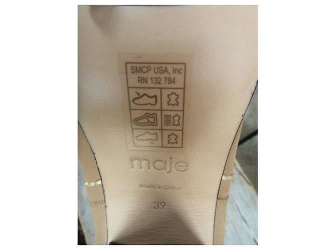 Botas maje p 39 Nueva condición Beige - vista 2