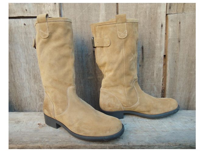 Agnès b. Botas de agnes b. PAG41 Nueva condición Beige - vista 3
