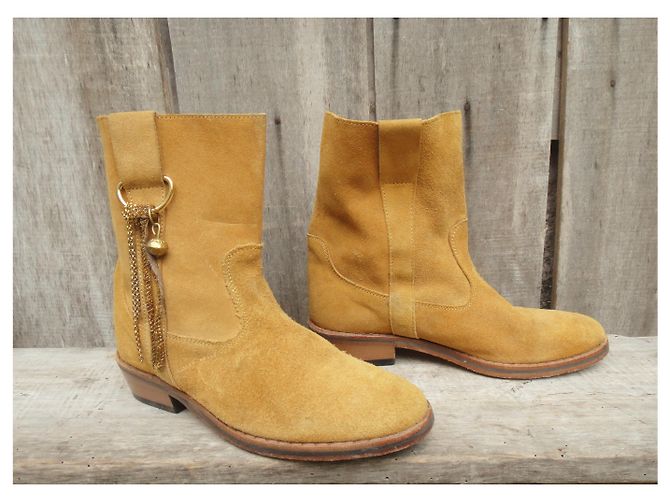 Botas Antik Batik p 38 Amarillo - vista 3