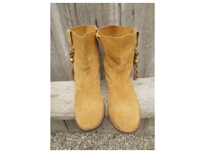 Botas Antik Batik p 38 Amarillo - vista 4