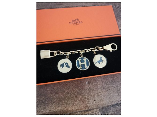 Hermès Hermes Gold Breloque Taschenanhänger MINT Golden - Ansicht 3