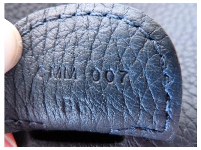 Borsa Hermès Evelyne III 33 Blu scuro - vista 8