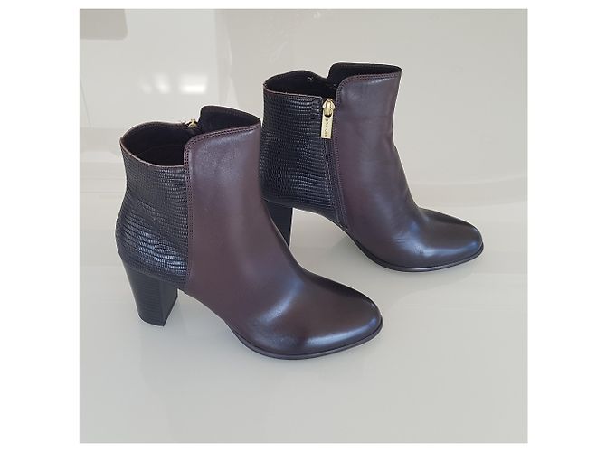 Botas Gino Rossi. Marrón oscuro - vista 2