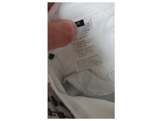 Vaqueros Karl Lagerfeld Negros y Blancos con estampado Karl - vista 5