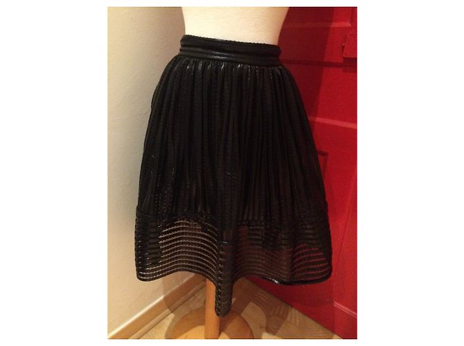 Maje Rock in Schwarz aus Polyester Größe 36 - Ansicht 2
