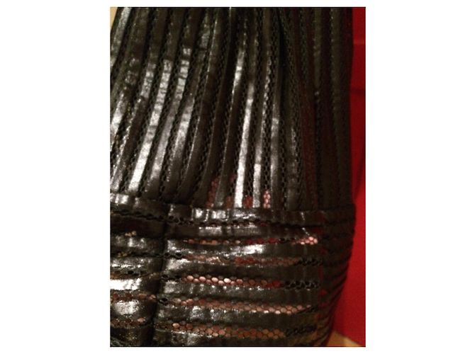 Maje Rock in Schwarz aus Polyester Größe 36 - Ansicht 4