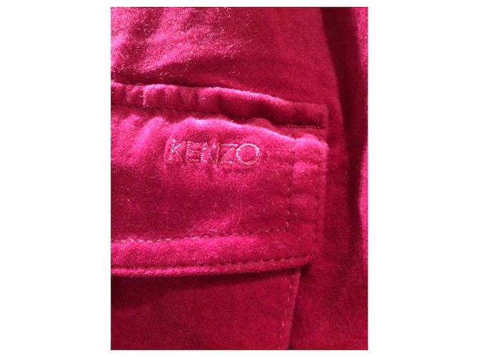 Kenzo Rock Fuchsia Samt Fuschia - Ansicht 2