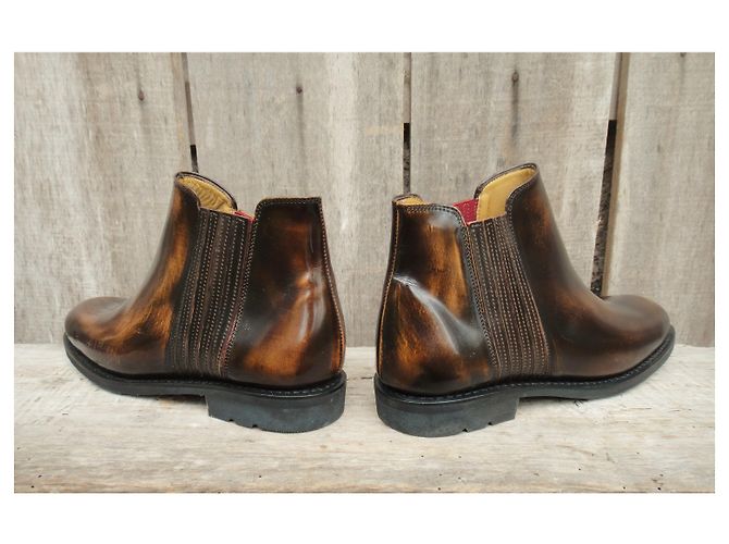 Botines chelsea paraboot 37 1/2 Marrón oscuro - vista 5