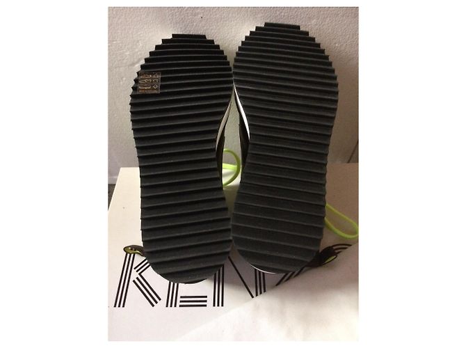 Botines Kenzo de cuero marrón talla 36 Castaño - vista 6