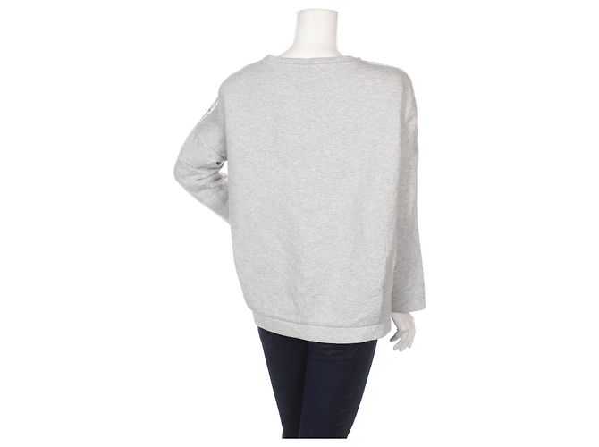 Day Birger & Mikkelsen Sweatshirt Bluse Grau Silber - Ansicht 2