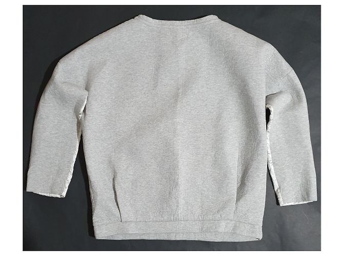 Day Birger & Mikkelsen Sweatshirt Bluse Grau Silber - Ansicht 5