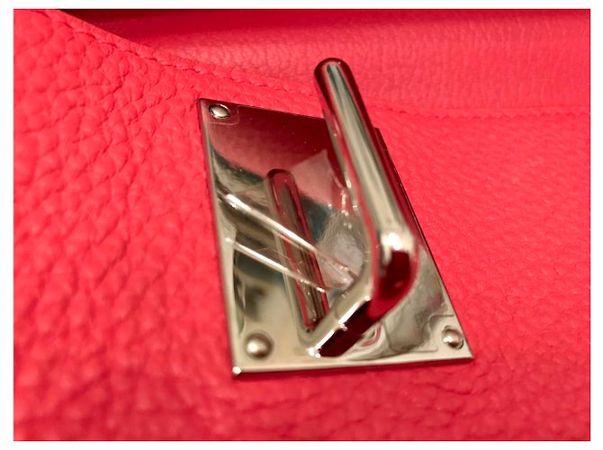 HERMÈS: borsa JYPSIÈRE 33 cm Come nuovo Corallo - vista 10