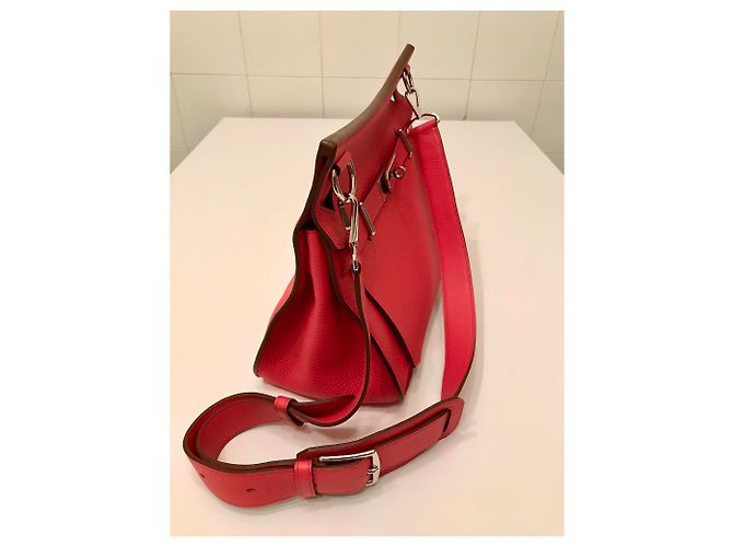 HERMÈS: borsa JYPSIÈRE 33 cm Come nuovo Corallo - vista 2