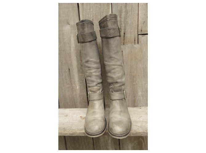 Free Lance Botas Lance gratuitas modelo Bikerwash 7 Hola correa p39 Gris - vista 6