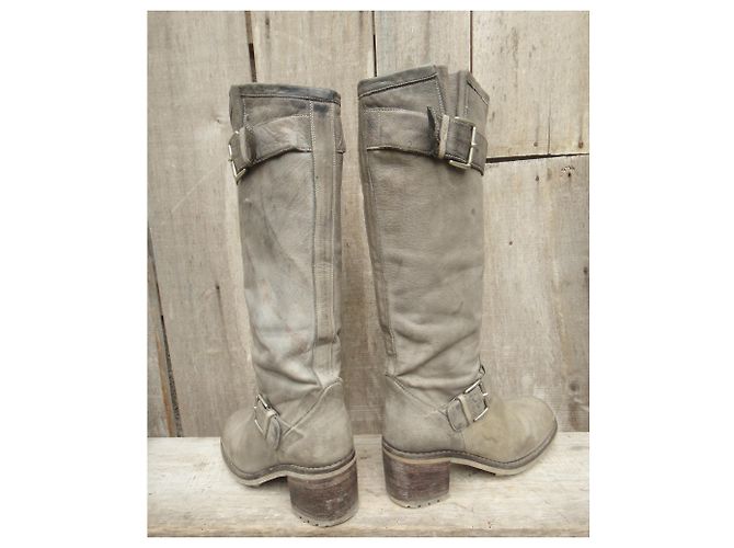 Free Lance Botas Lance gratuitas modelo Bikerwash 7 Hola correa p39 Gris - vista 7