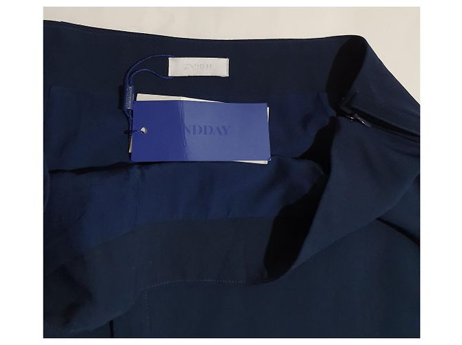 Autre Marque Falda 2ND Day Azul Marino Talla 40 - vista 3
