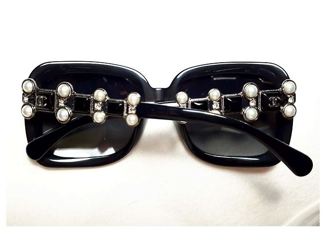 Gafas de sol Chanel Bijou (Edición limitada) Negro - vista 2