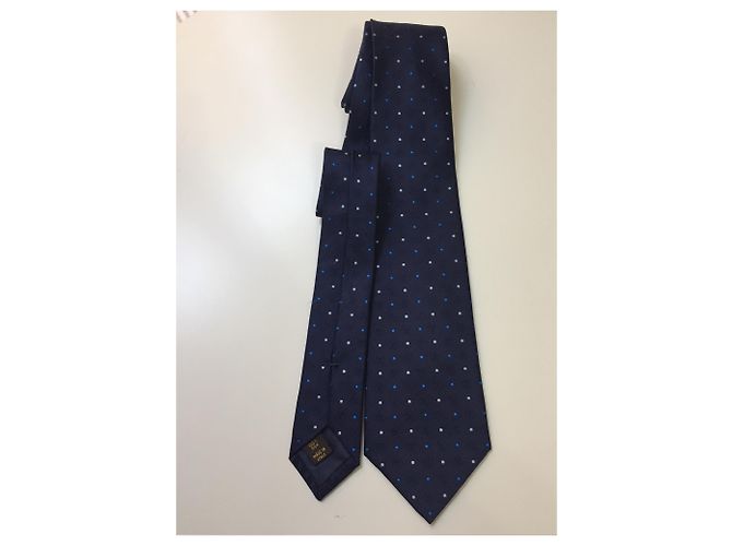 Louis Vuitton Silk tie Blue - view 3