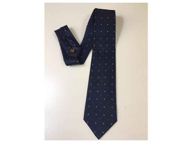 Louis Vuitton Silk tie Blue - view 5