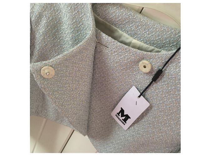 Blazer M Missoni Azul de Algodón - vista 5