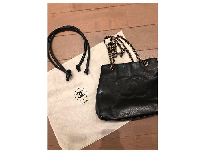 Timeless Borsa shopping "Grand Shopping" di Chanel acquistata a Collector Square Nero - vista 11
