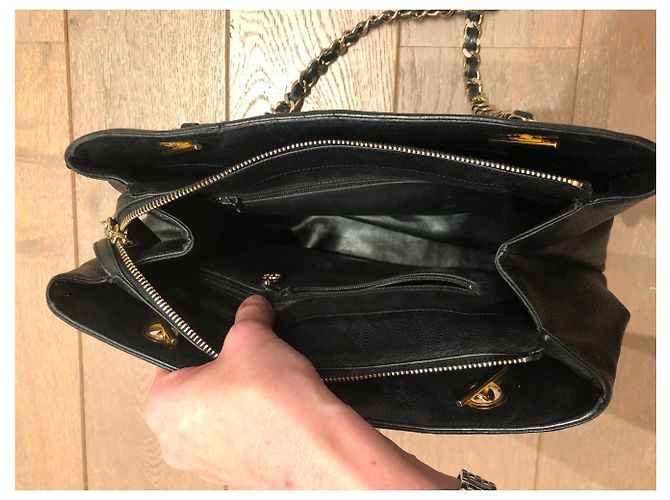 Timeless Borsa shopping "Grand Shopping" di Chanel acquistata a Collector Square Nero - vista 8