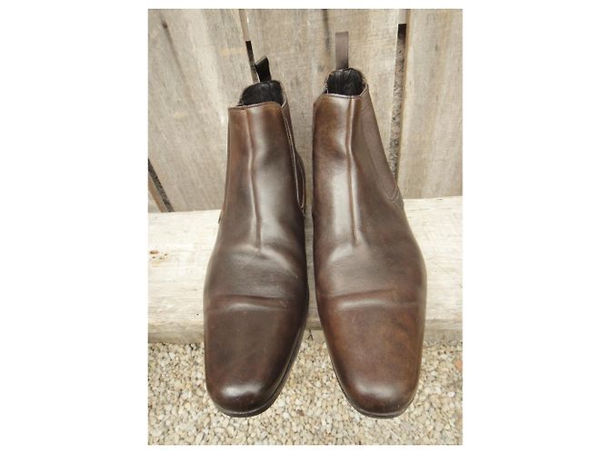 Autre Marque Stivali Chelsea premiata 44 Marrone scuro - vista 4