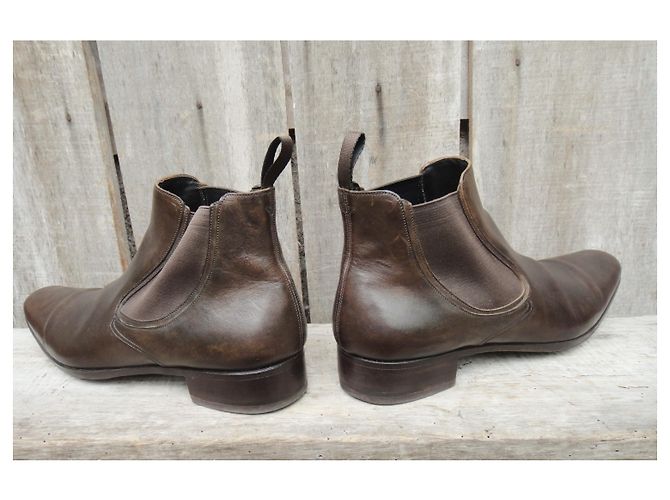 Autre Marque Stivali Chelsea premiata 44 Marrone scuro - vista 5